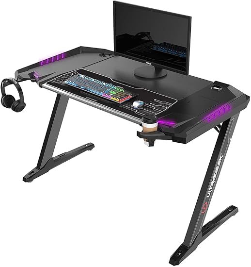 Bureau Gaming compact avec LED