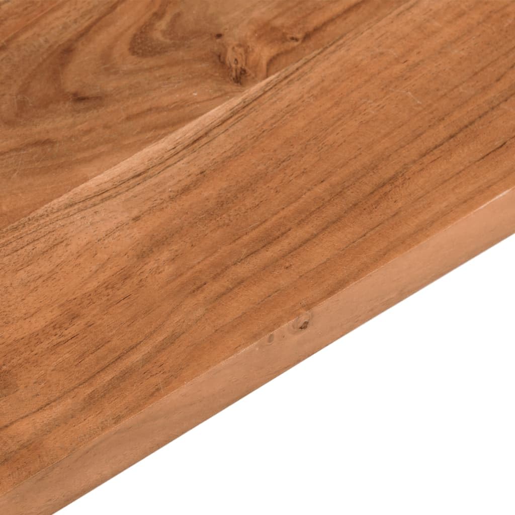 vidaXL Piano Tavolo 140x40x2,5 cm Rettangolare Legno Massello Acacia, Piano per Tavolo Rettangolare, Piano Tavolo in Legno, Piano per Tavolo da Pranzo