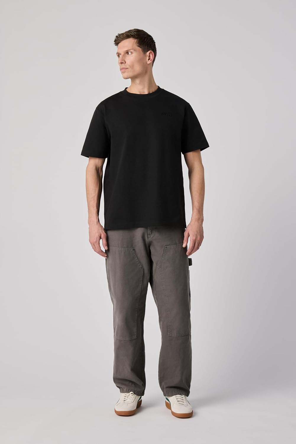 BMW M Reverse Logo Oversized T-Shirt – 100% Organic Cotton, Embossed M Logo Large Back Print - Image 2