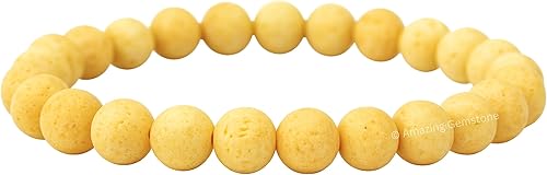 Miniatura 423 de Amazing Gemstone Pulsera de cristal para mujeres y hombres, pulsera de cristal curativo de protección, pulsera elástica con cuentas de piedras