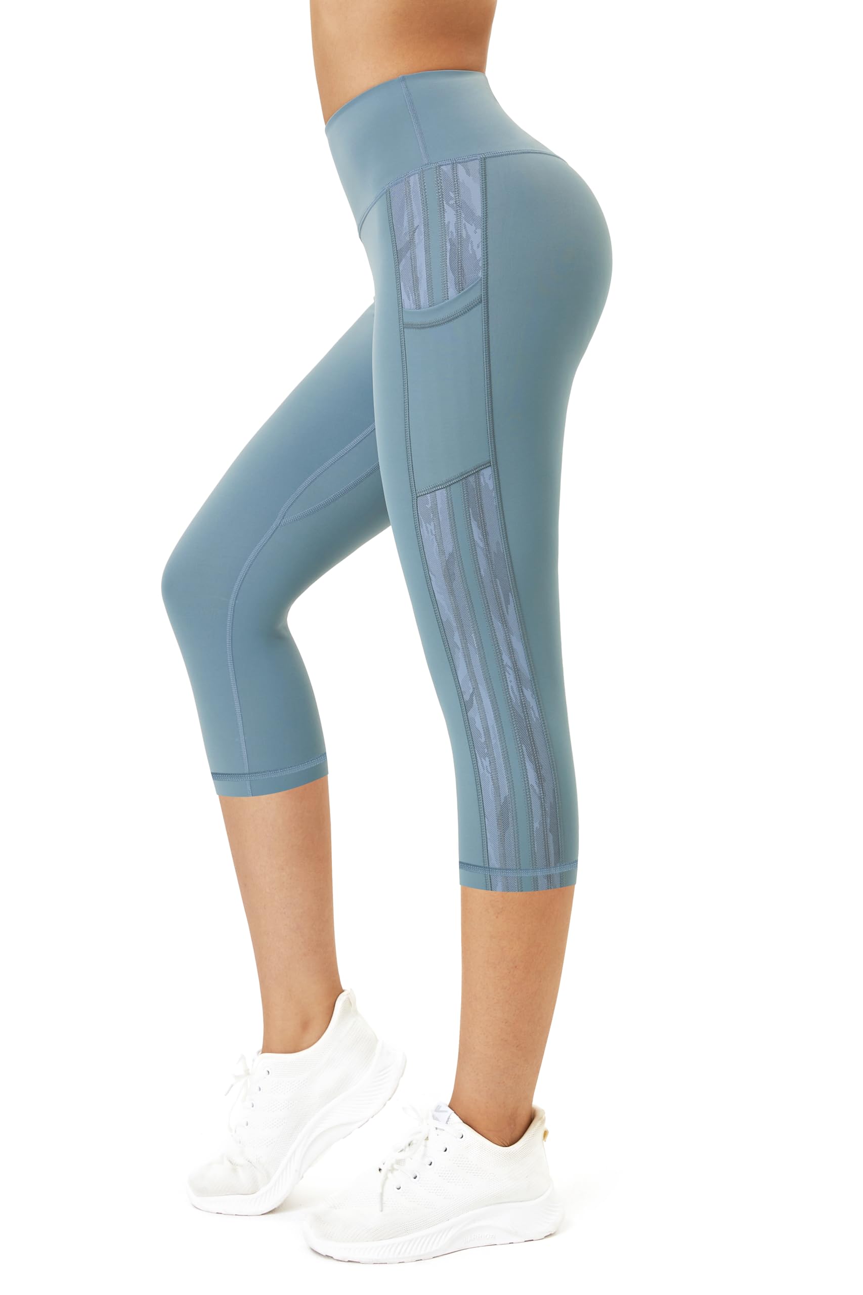Neonysweets Womens Workout Leggings Phone Pocket Running Yoga Pants
