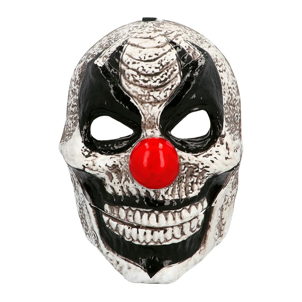 Boland 72378 Face Mask Horror Clown with Movable Jaw, Mask for Costumes, Halloween and Carnival, Killer Clown