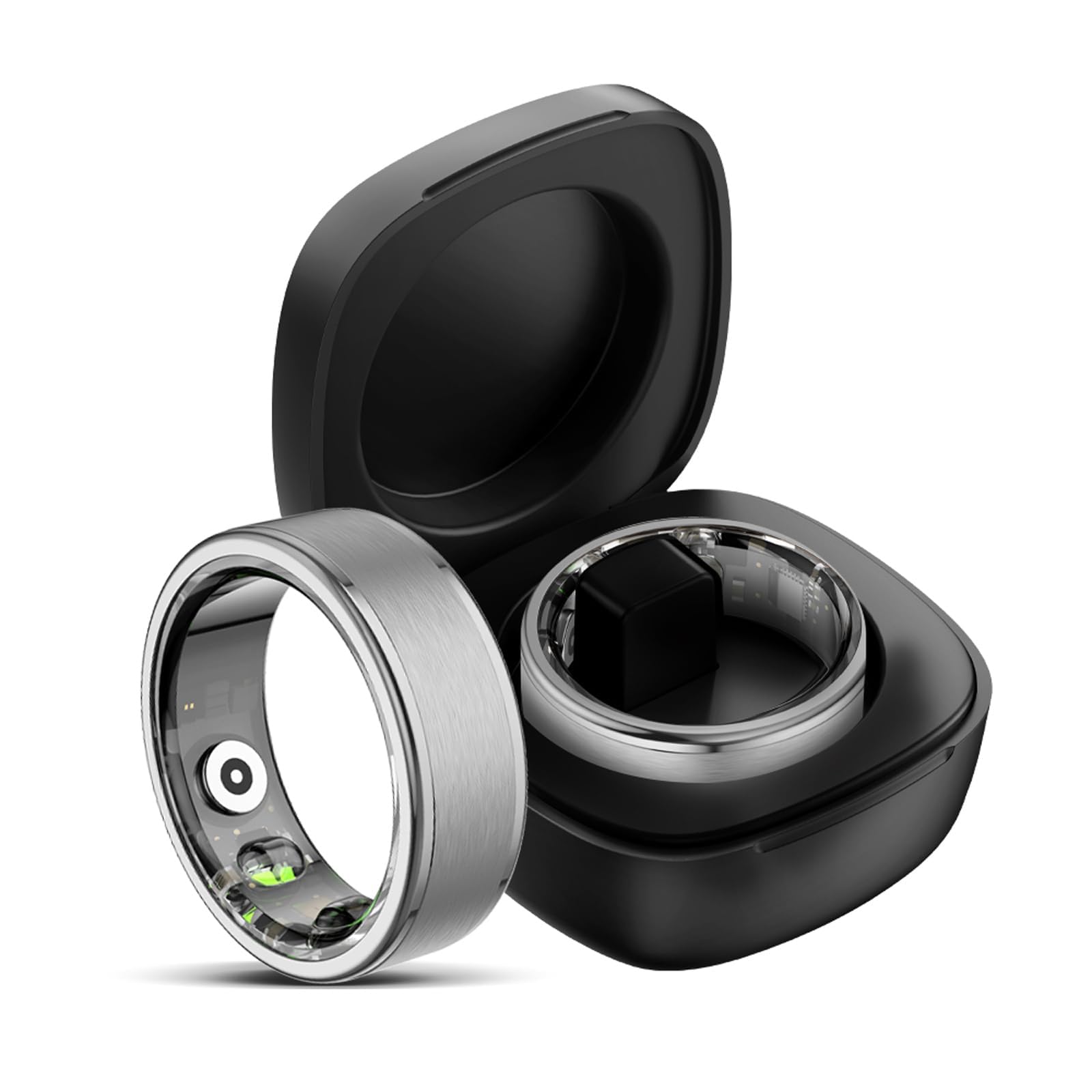 findtime Smart Ring SV8 - Anello intelligente per uomo e donna, per Android iOS, fitness, contapassi, frequenza cardiaca, ossigeno nel sangue, monitoraggio del sonno, contapassi, monitoraggio