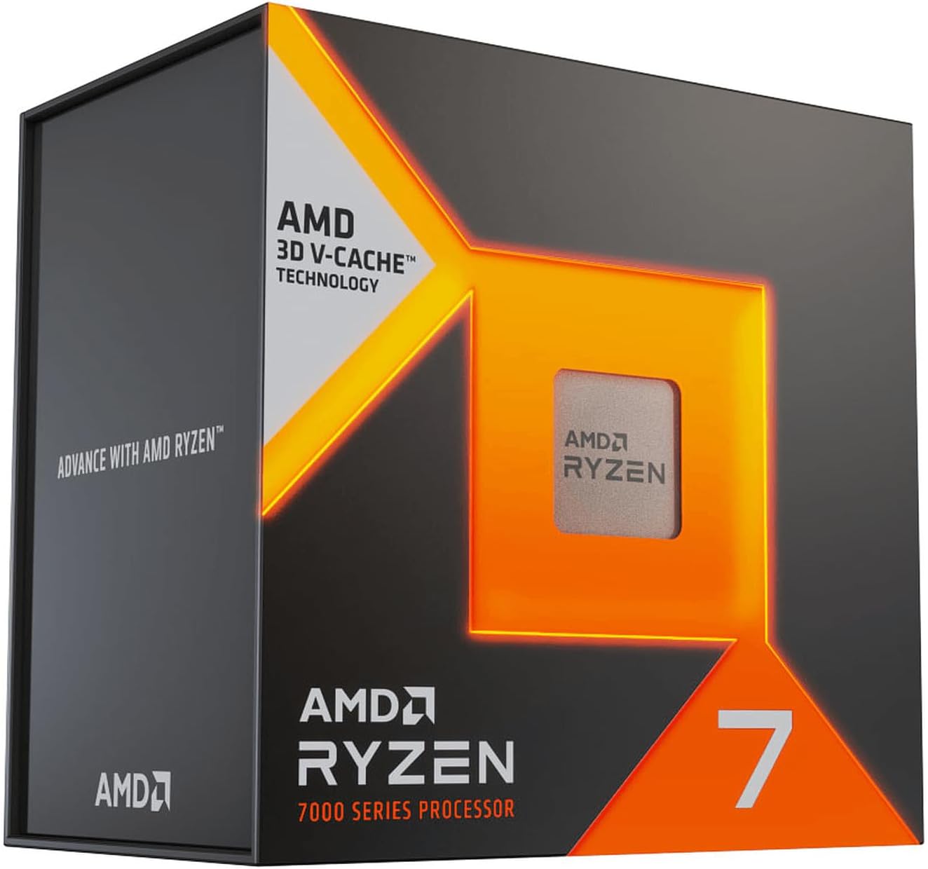 AMD Ryzen 7 7800X3D Processor 4.2 Ghz 96 Mb L3 Box, W128303129 (Ghz 96 Mb L3 Box)