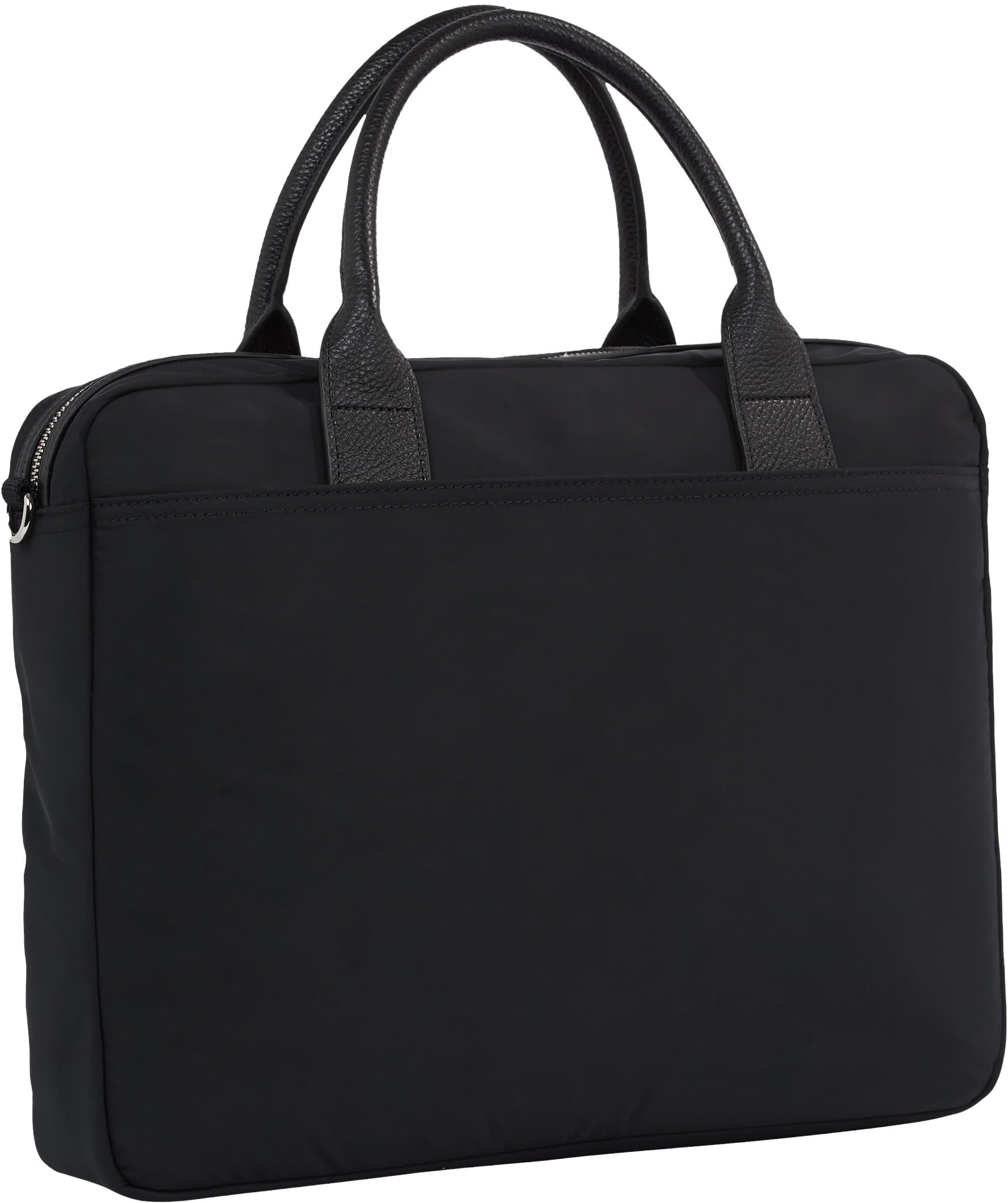 Tommy Hilfiger Sacoche pour Ordinateur Portable Homme Nylon Computer Bag avec Fermeture Éclair