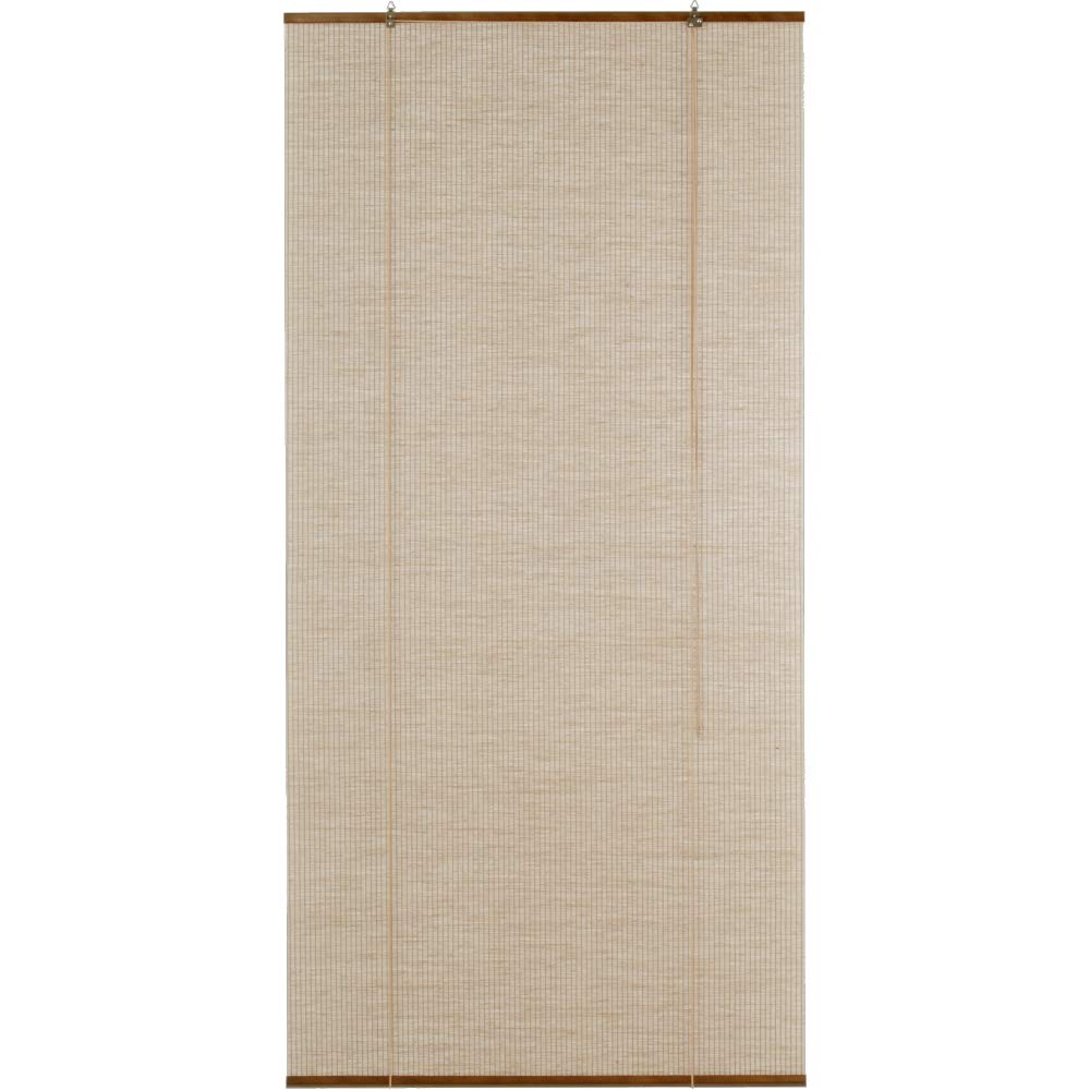 Amazon | ロールスクリーン 天然麻 ベージュ W88×H135cm 2枚組 | DKO