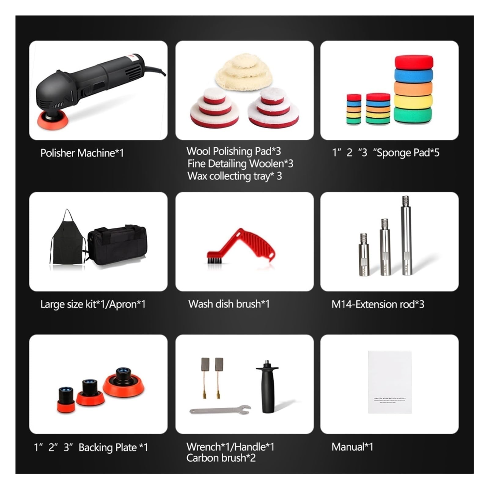 Amazon.co.jp: 車 ポリッシャー 3 インチ電気自動車ディテール