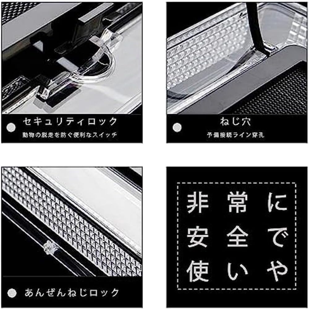 Amazon | 爬虫類ケージ 飼育容器、トカゲ ケージ、20cm/30cm/40cm/50cm
