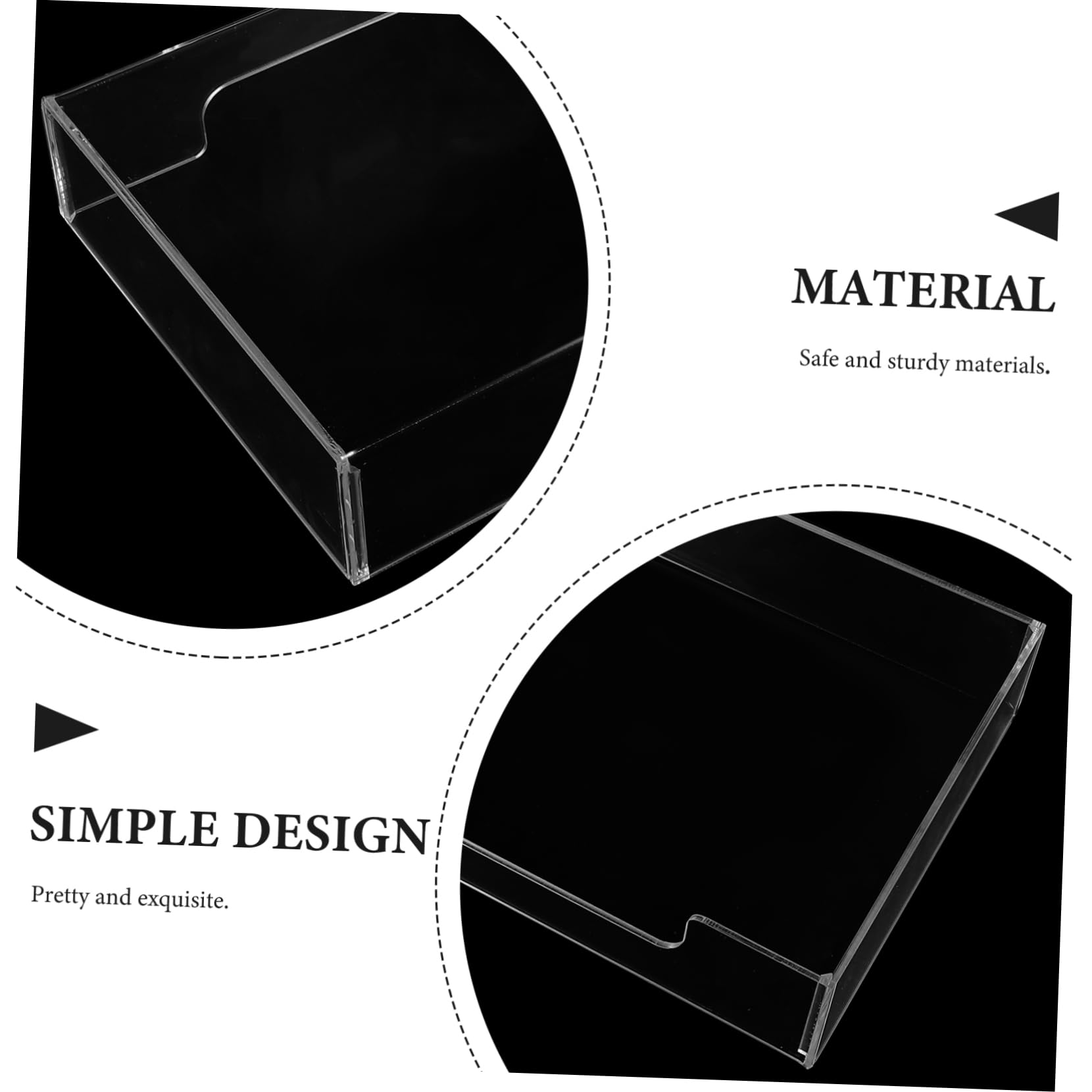 NUOBESTY Acrylic Keyboard Protective Cover Shield for Mechanical and Gaming Keyboards Durable Scratch Accessory Fits Standard and Tkl