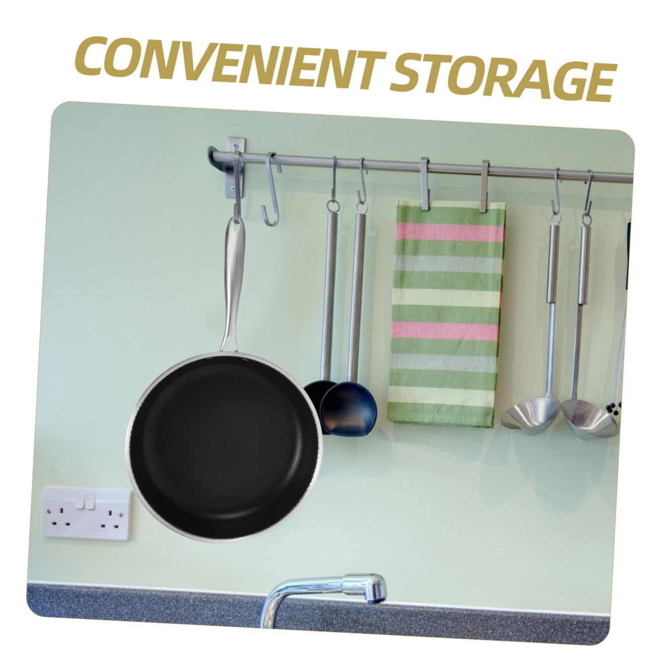 Ipetboom Padella 28 CM in Acciaio Inox Struttura a Nido d'Ape, Manico Isolante, Antiaderente, Adatta per Friggere Uova e Patatine su Fornelli Elettrici, per Cucine Domestiche