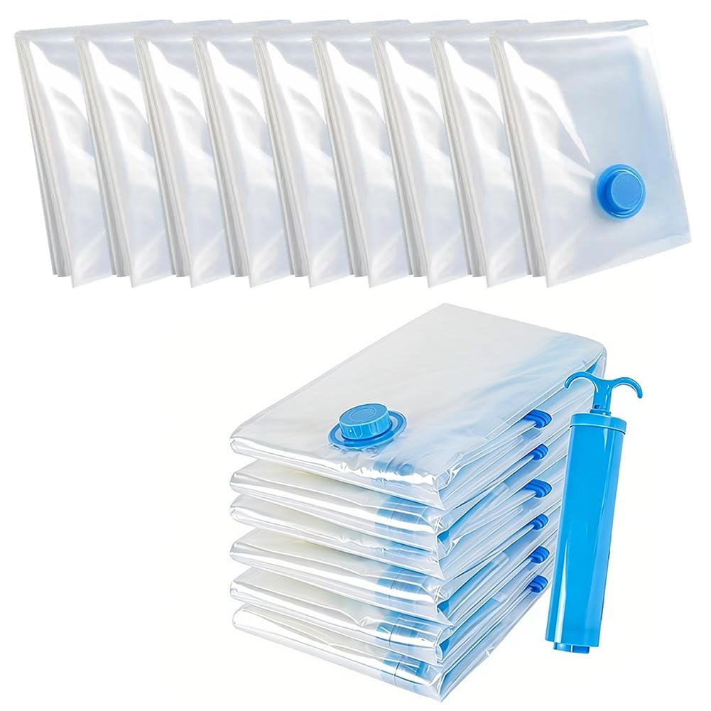 Bolsas de compresión al vacío y organizadores de edredones para almacenamiento