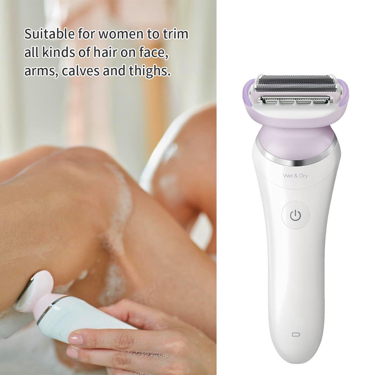 BRL170 Sostituzione Foil Lady Bikini Satin Shave e rasoio di precisione Trimmer adatto per Philips BRL160 BRL 180