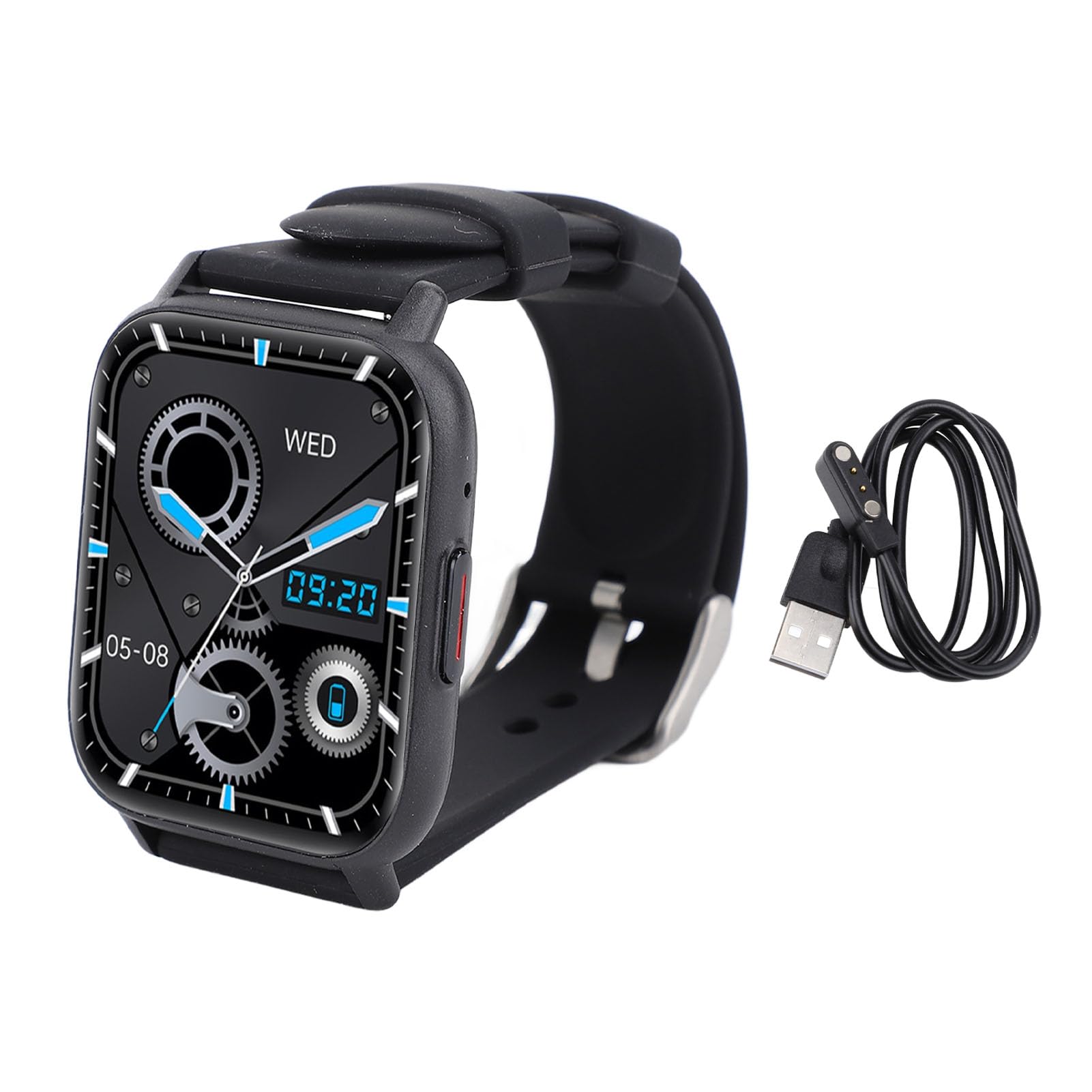 Smartwatch per Uomo e Donna con Funzione Telefono, Touchscreen 1,85", IP67, Orologio Fitness con Oltre 100 modalità Sportive, Fitness Tracker, Orologio Sportivo, Suppor (Nera)