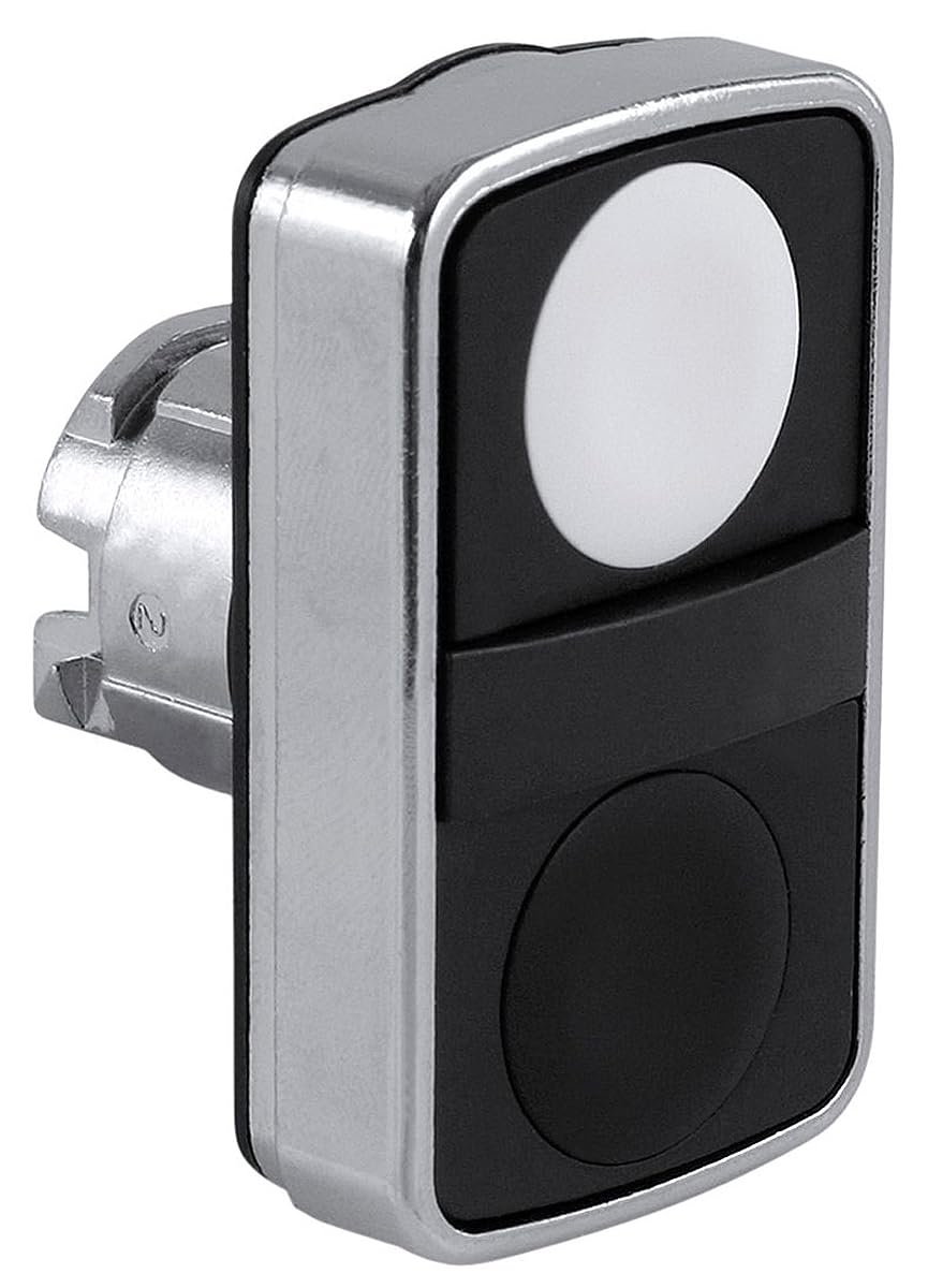 CABEZAL PULS DOBLE BLANCO/​NEGRO RASANTE