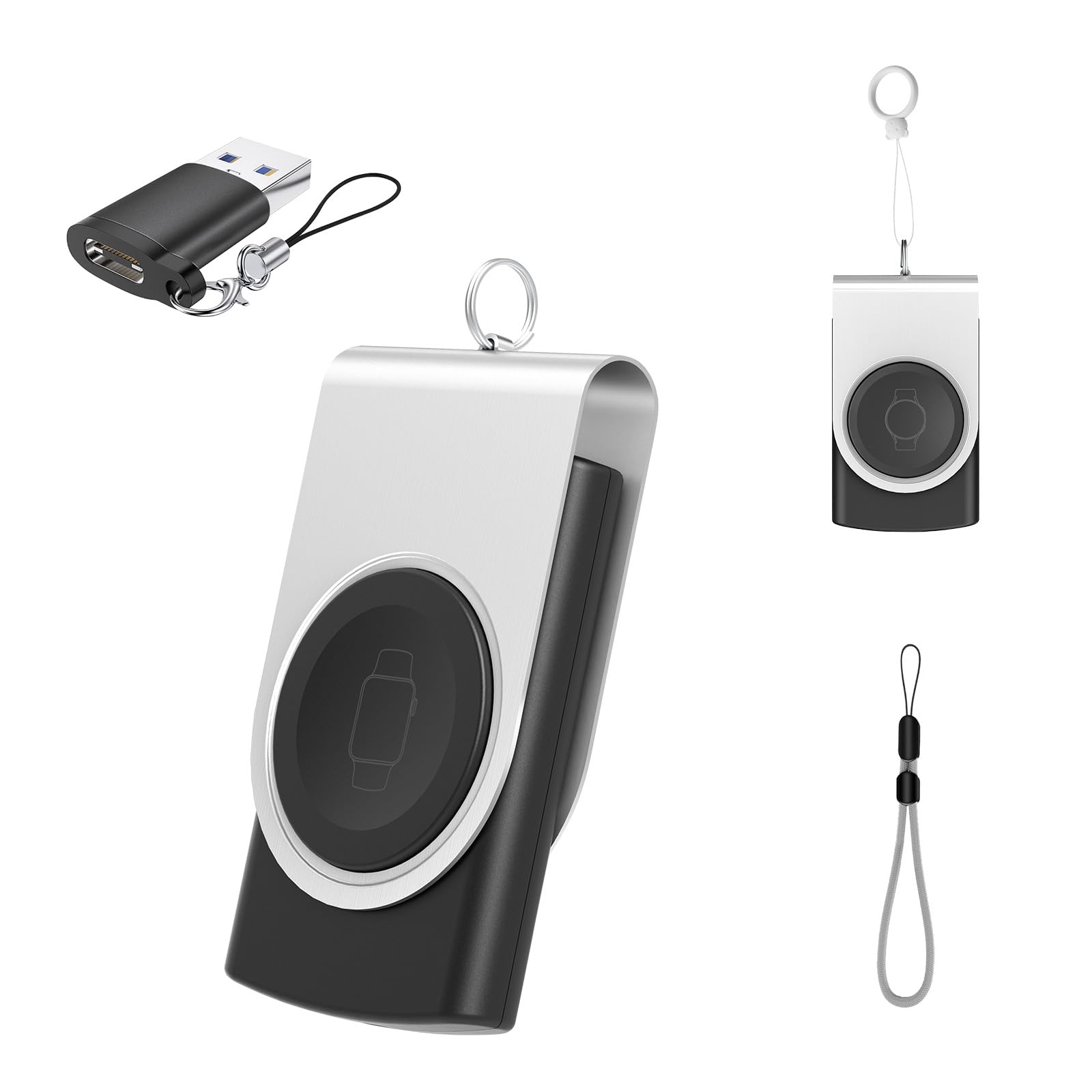 Amazon.co.jp: For Samsung Galaxy Watch/appleWatch 充電器 2 in 1 