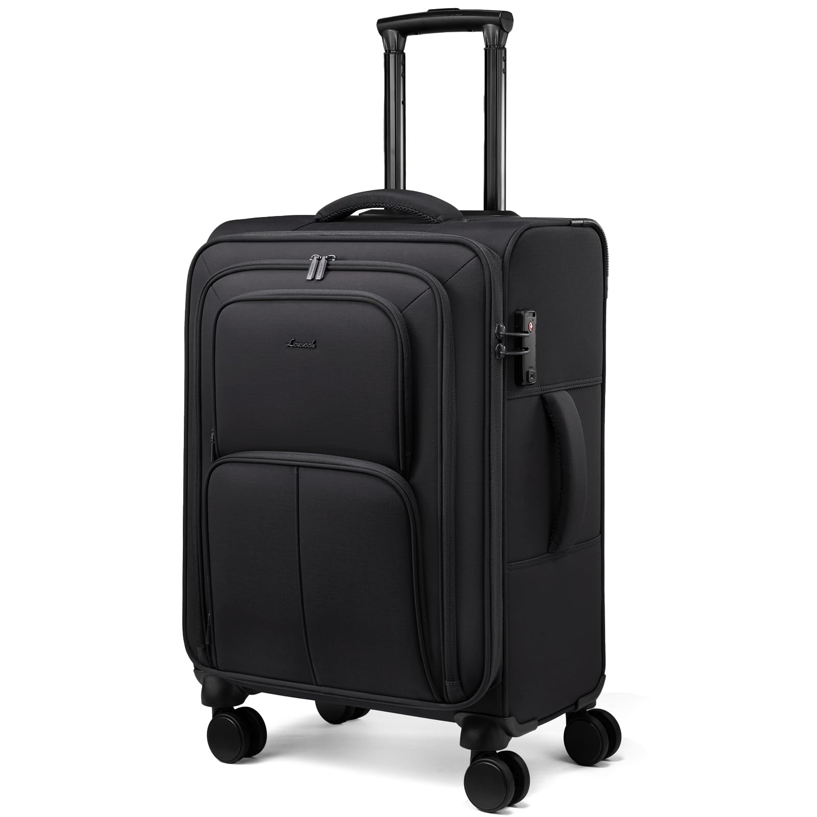 LOVEVOOK Medium Checked 24 Inch Black