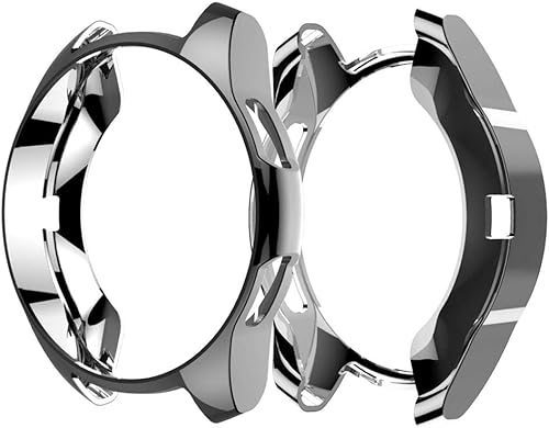 Miniatura 4 de Suoman Paquete de 3 fundas para Samsung Galaxy Watch de 1.65 pulgadas, funda protectora de TPU suave para Galaxy Watch de 1.65 pulgadas (2018), (no