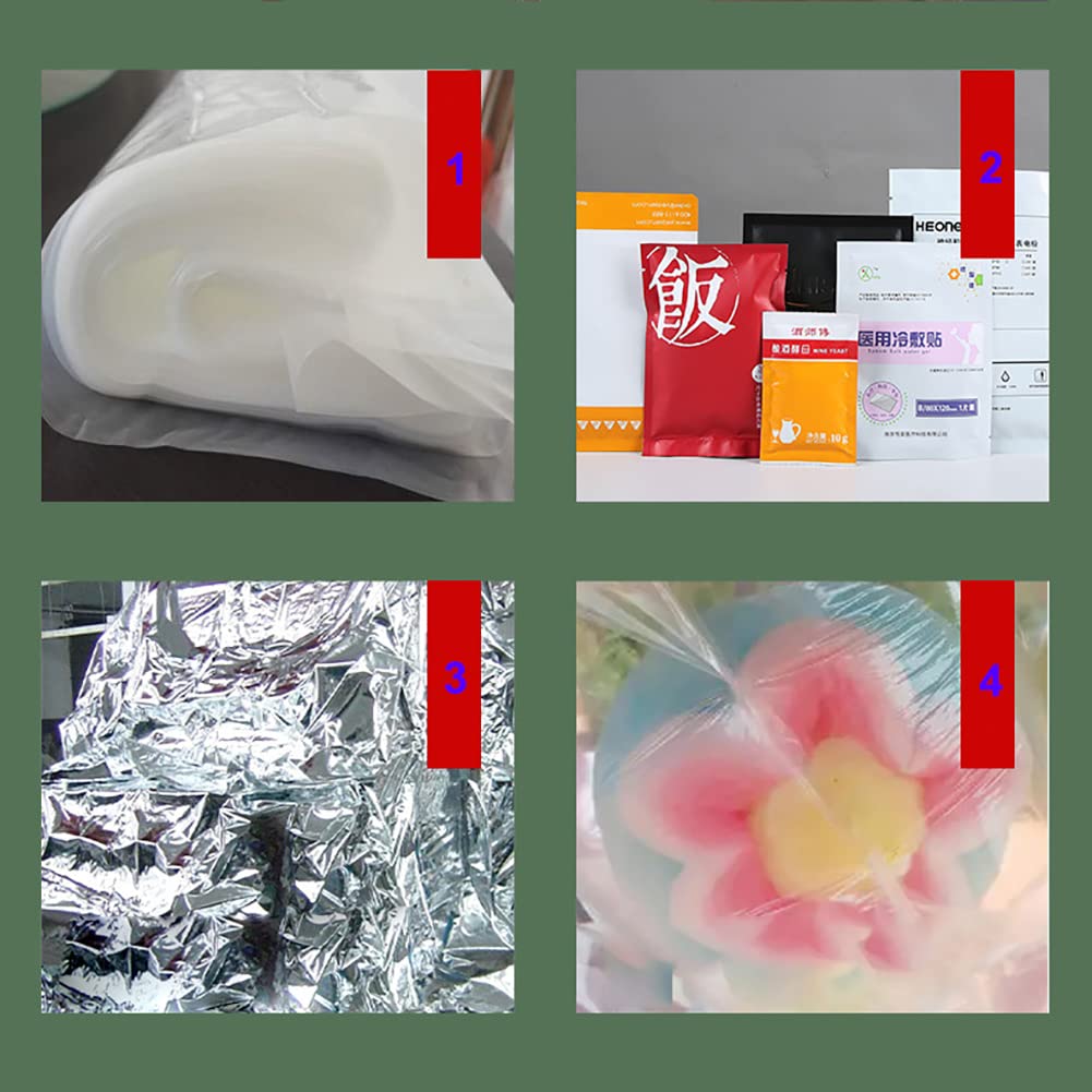 Sigillatrice a caldo portatile, attrezzatura portatile per sigillatura da 500 W per sacchetti di carta Mylar, stagnola e kraft, lunghezza 50 cm per soluzioni di sigillatura e conservazione rapide