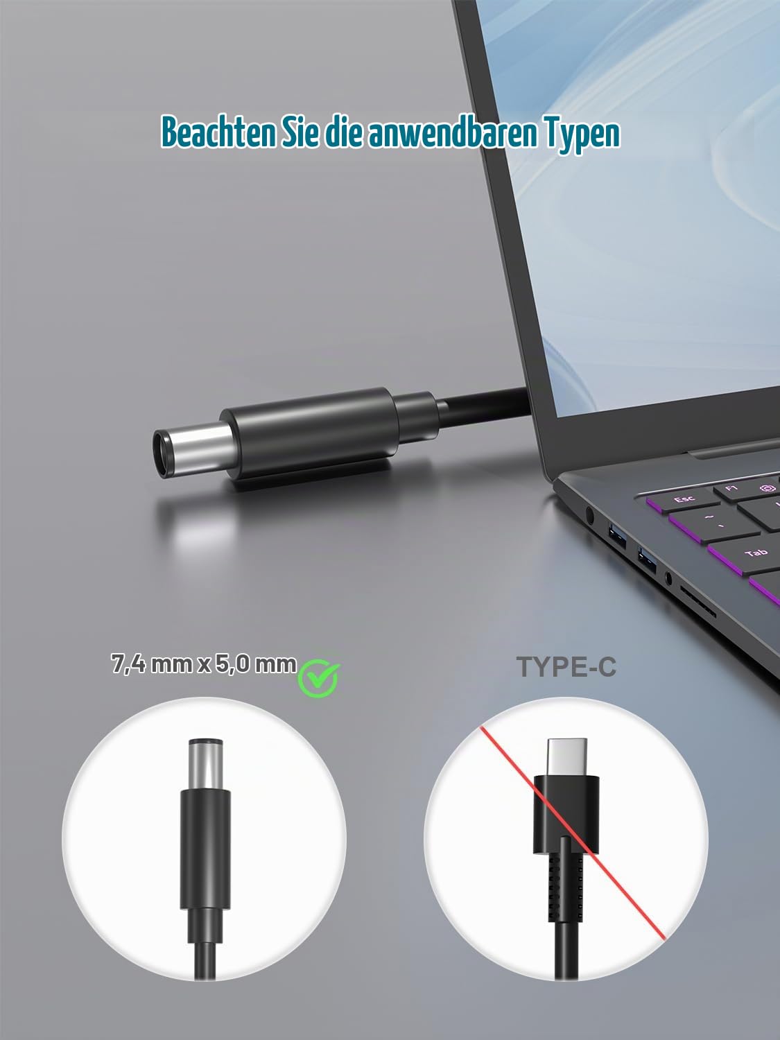 Surface Dock Ladegerät 15V 6A 90W Netzteil für Microsoft Surface Dock 2 Station, Micorsoft Surface Pro 8 7 6 5 4 Dock Station Netzteil Surface Book 1661 1749 Laptop AC Adapter Power Cord