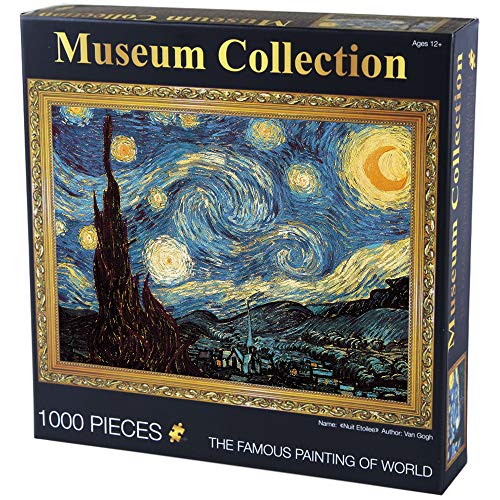 Beiwo Puzzle-Starry Night By Vincent Van Gogh Jigsaw Puzzles thumb #1