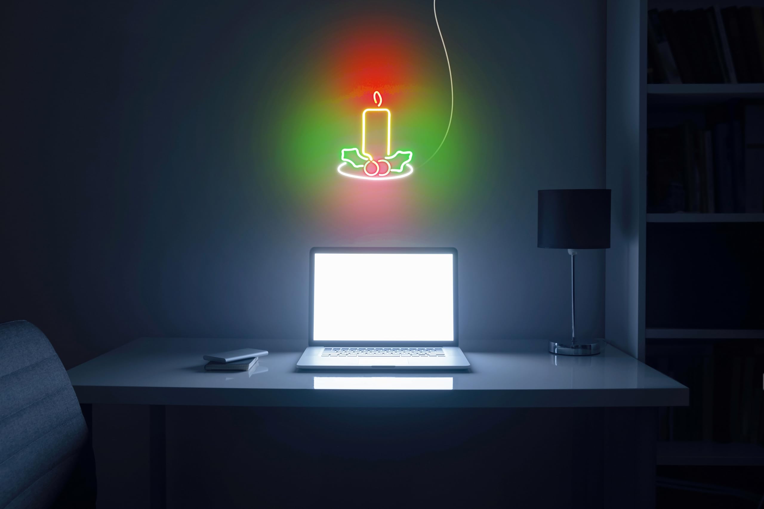 ADVPRO Letrero de neón LED de silicona flexible de Navidad – Multicolor 3 – st16s66-fnu0138-m3