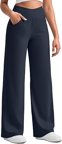 G4Free Wide Leg Sweatpants Women Lightweight Breathable Wide Leg Yoga Pant Elast