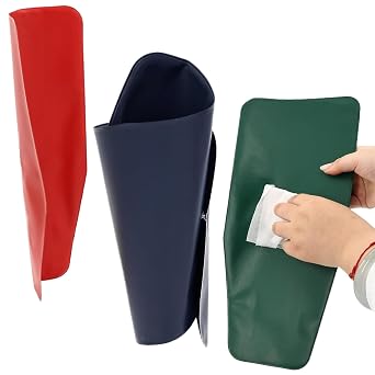 3Pcs Flexible Funnel,Flexible Draining Tool Oil Funnel Easy to Clean & Foldable Reusable14.6 * 6.7inch