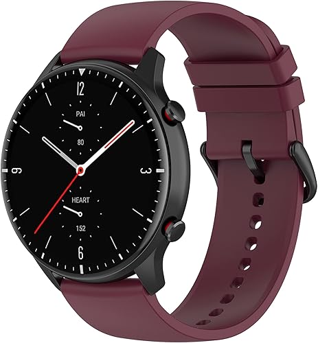 YAMAY SW022 - Correa clásica para Samsung Gear S3 Frontier, correa de repuesto de silicona de 0.866in, compatible con Samsung Galaxy Watch 3 de