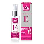Livon Professional Smoothening Serum for Women & Men | With Vitamin E, Avocado & Almond Oil | For Smoother, Stronger & Frizz-Free Hair | No Paraben, Sulphate or Mineral Oil | All Hair Types | 100ml