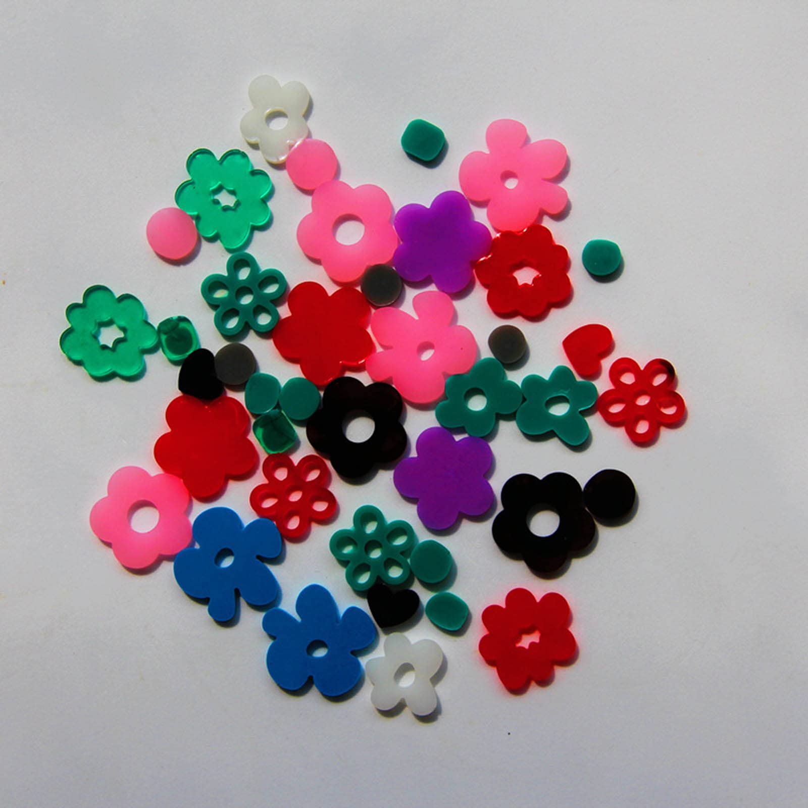 Strumento per la creazione di gioielli con stampo in resina epossidica, stampo in silicone per orecchini a forma di fiore  36
