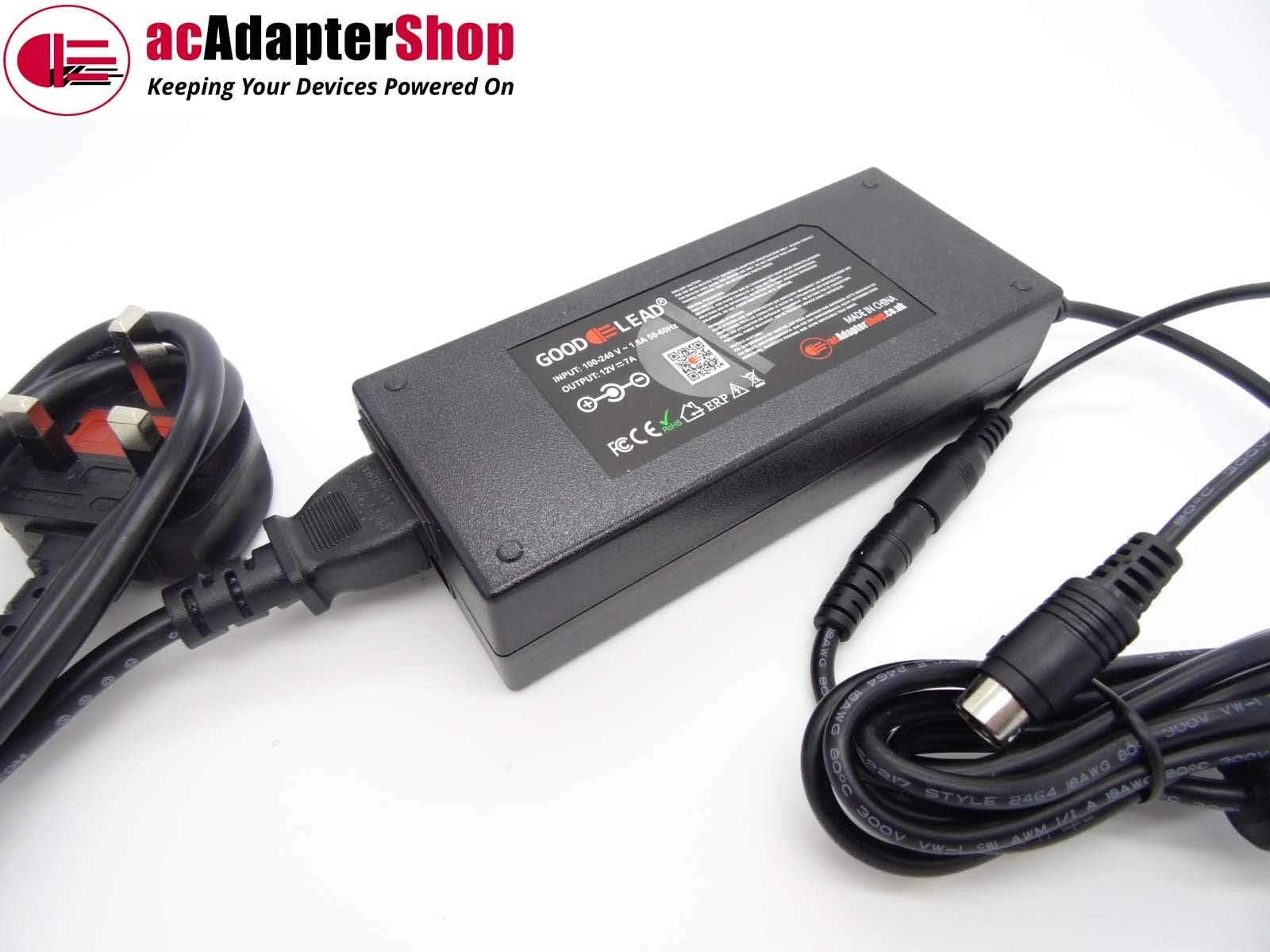 12 Volt ACDC Power Adapter For Posiflex Jiva TP5700/5800 Touch Terminal EA10953A