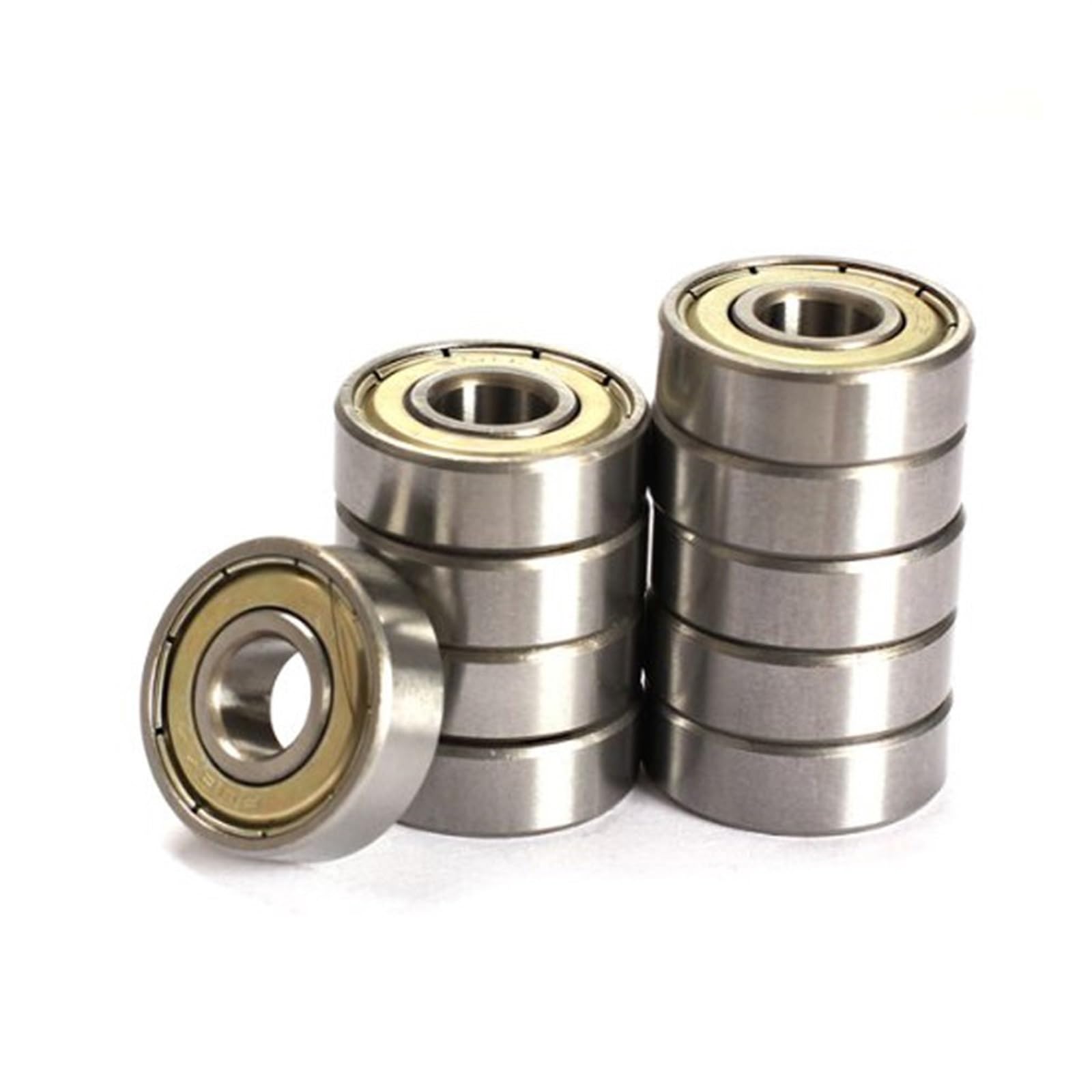 RFXOGTYFZ 100pcs Bearing 608 608Z 608ZZ 8X22X7 Shielded Miniature Ball Bearings MINI