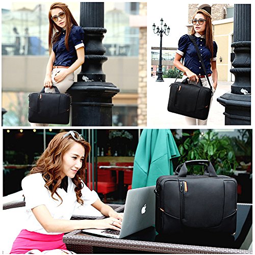 image for BRINCH(TM 17.3 inch New Soft Nylon Waterproof Laptop Computer Case Cov