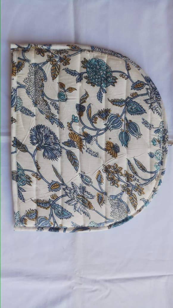 Fashionmart Mandala Tea Cozy Cover Blue Hand Winter Tea Cozy Cotton Tea Kettle Warmer Pot Cover Hot Coffee Cover Handamde Kitchen D�cor (Pattern 31)