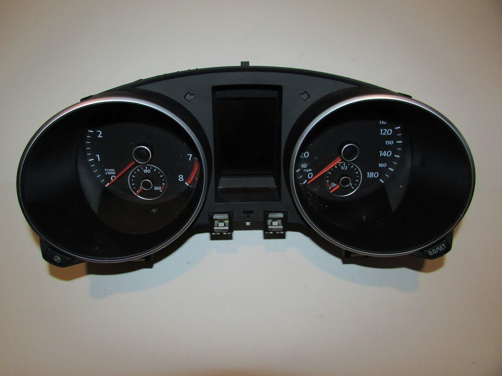 1011 VW Golf 180MPH Instrument Cluster Speedometer 43,082