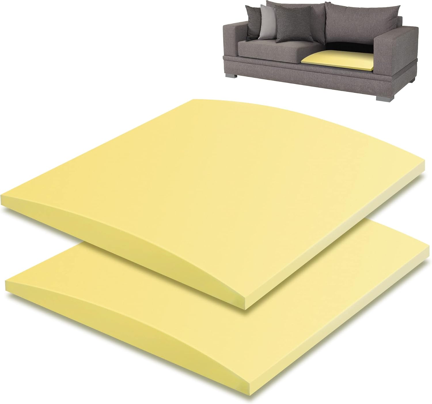 20" x 20" Furniture Seat Support HighDensity Foam Couch