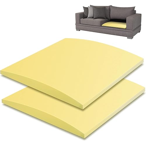 Curve Furniture Seat Support - 20" x 20" High-Density Foam Curve Couch Sofa Cushion Support Cushion Sag Repair Replacement for Sofa Couch Loveseat Chair ​Sagging Sea (2)