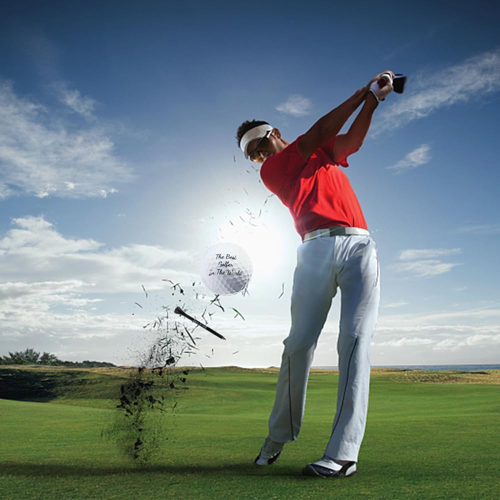 Crestgolf Golf Regali per Uomini con 3 Palline da Golf 3 Tees 1 Marcatore