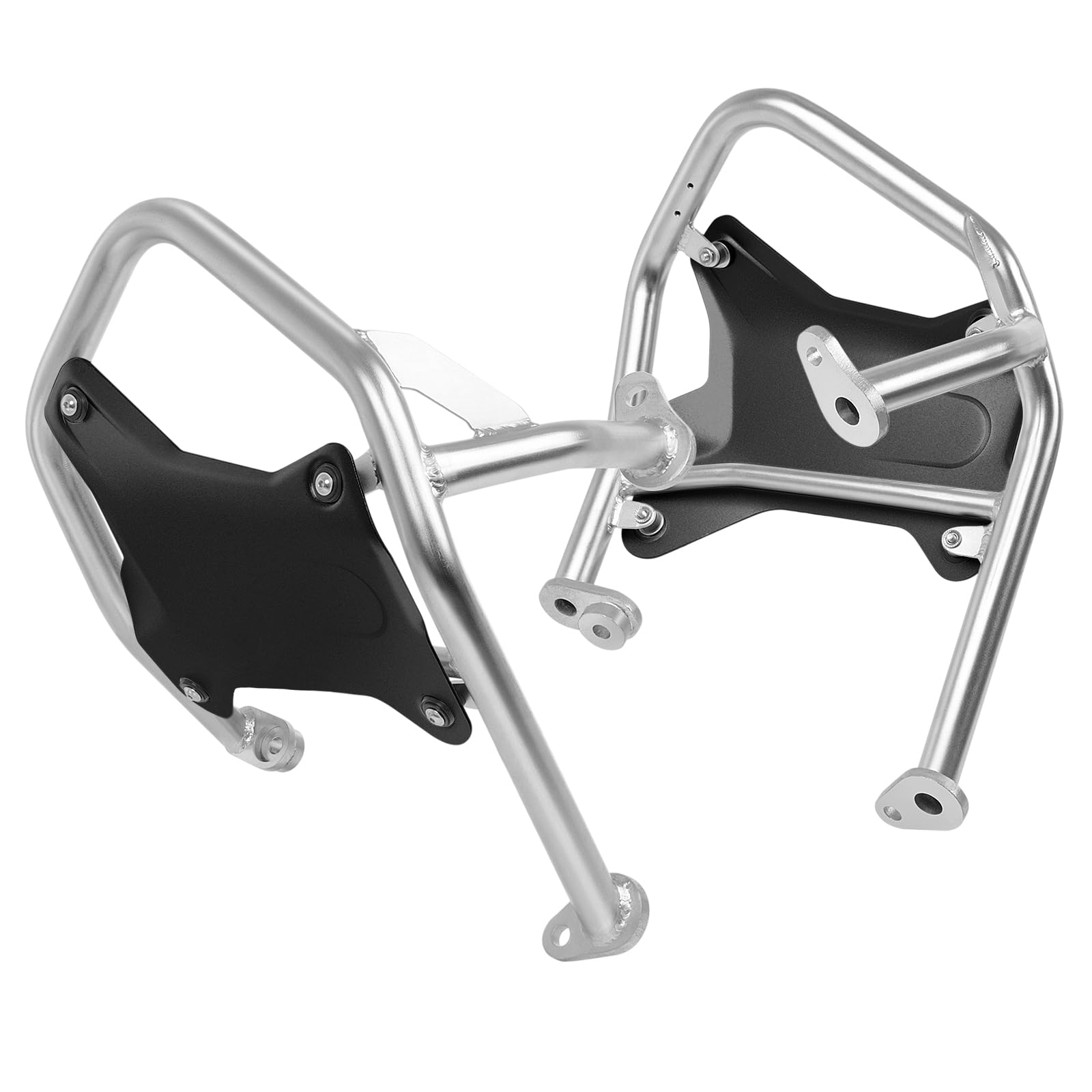 Barra de protección del motor de la motocicleta compatible con BMW R1300GS / R1300GS Adventure (2023-2025) R1300GS ADV R1300GSA, barra de protección del motor de acero inoxidable (negro)