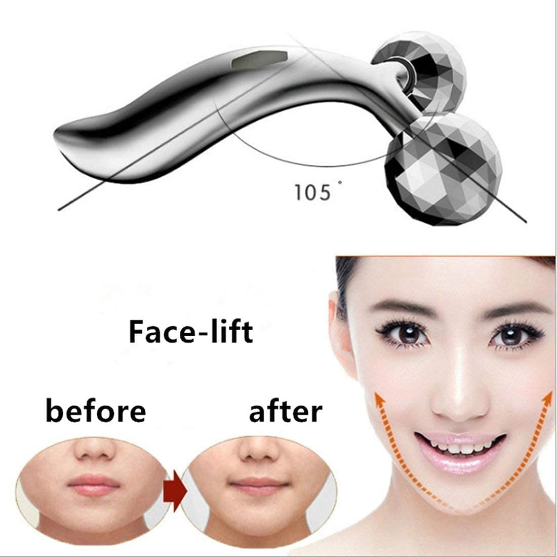 Kanabee Manual 3D Massage, Face Massage, Face Roller for Women, Facial Massage For Women, Massage Machine For Pain Relief, Massage Machine, Facial Massage Machine, Body Massage for Pain For Pain Kanabee Manual 3D Massage, Face Massage, Face Roller for Women, Facial Massage For Women, Massage Machine For Pain Relief, Massage Machine, Facial Massage Machine, Body Massage for Pain For Pain