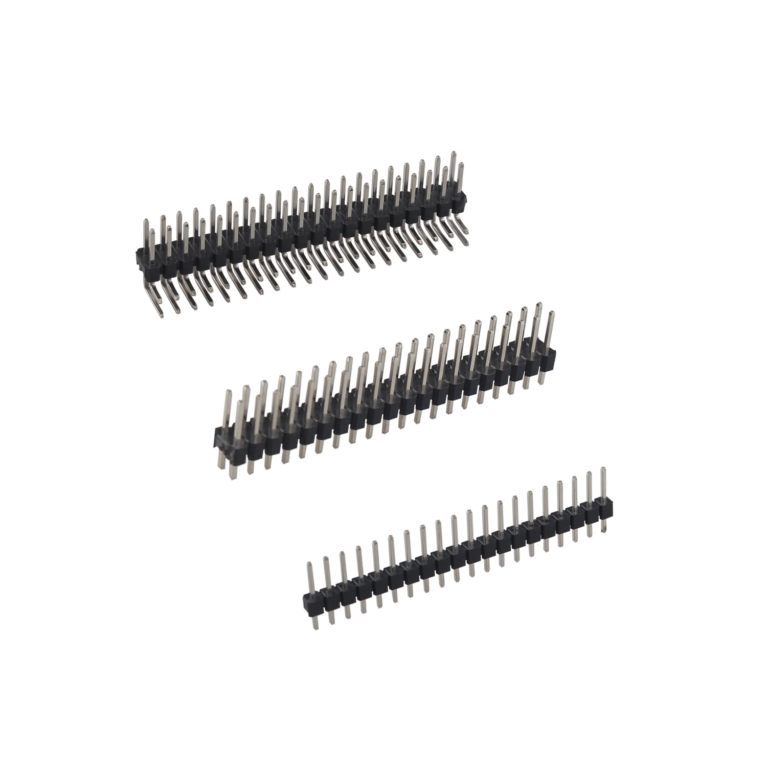 ZDE 2x20 40 Pin Stacking Female Header Kit Raspberry Pi GPIO Stacking Header Extender Pico Header Pack for Raspberry Pi 5/4B/3B+/3B/2B/B+/A+/Zero/Zero W/Zero 2 W (8 Specifications 16pcs)