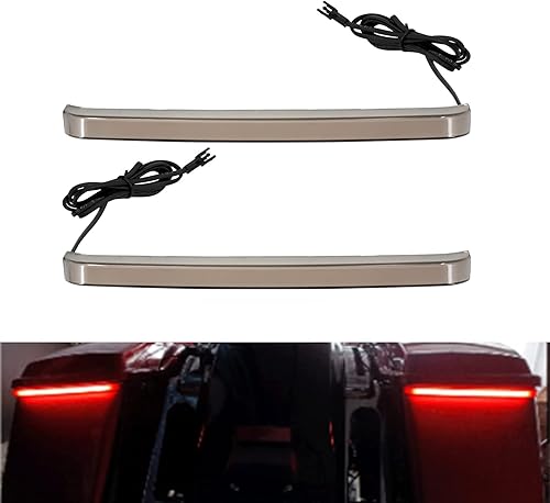 HCmotorku Luz LED de alforja para motocicleta, freno de funcionamiento, lámpara de señal de giro secuencial para Harley Touring Road Gilde Street