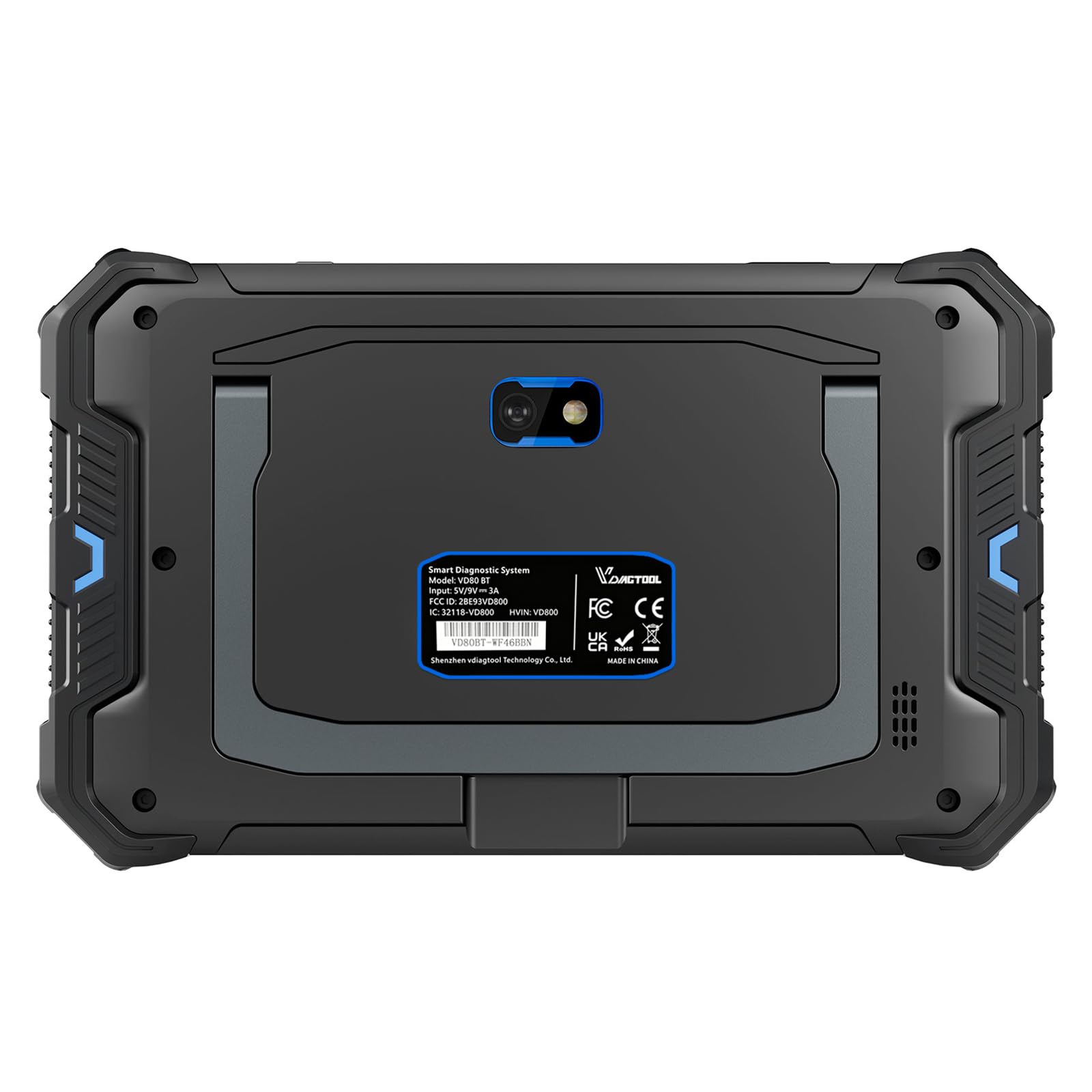 Bidireccional Diagnosis Coche VDIAGTOOL VD80 BT, Escáner OBD2 con mapeo de topología, OBD2 diagnóstico Todo Sistema y 42+ Reinicio, programación ECU, FCA, Can FD/DoIP y 3 años de actualizaciones