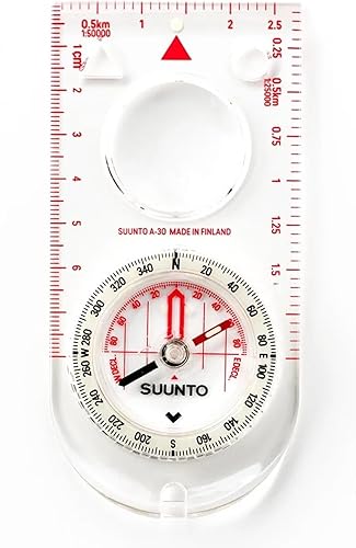 Miniatura 11 de Suunto A-30 Brújula: Brújula compacta para senderismo con marcas luminosas en poca luz