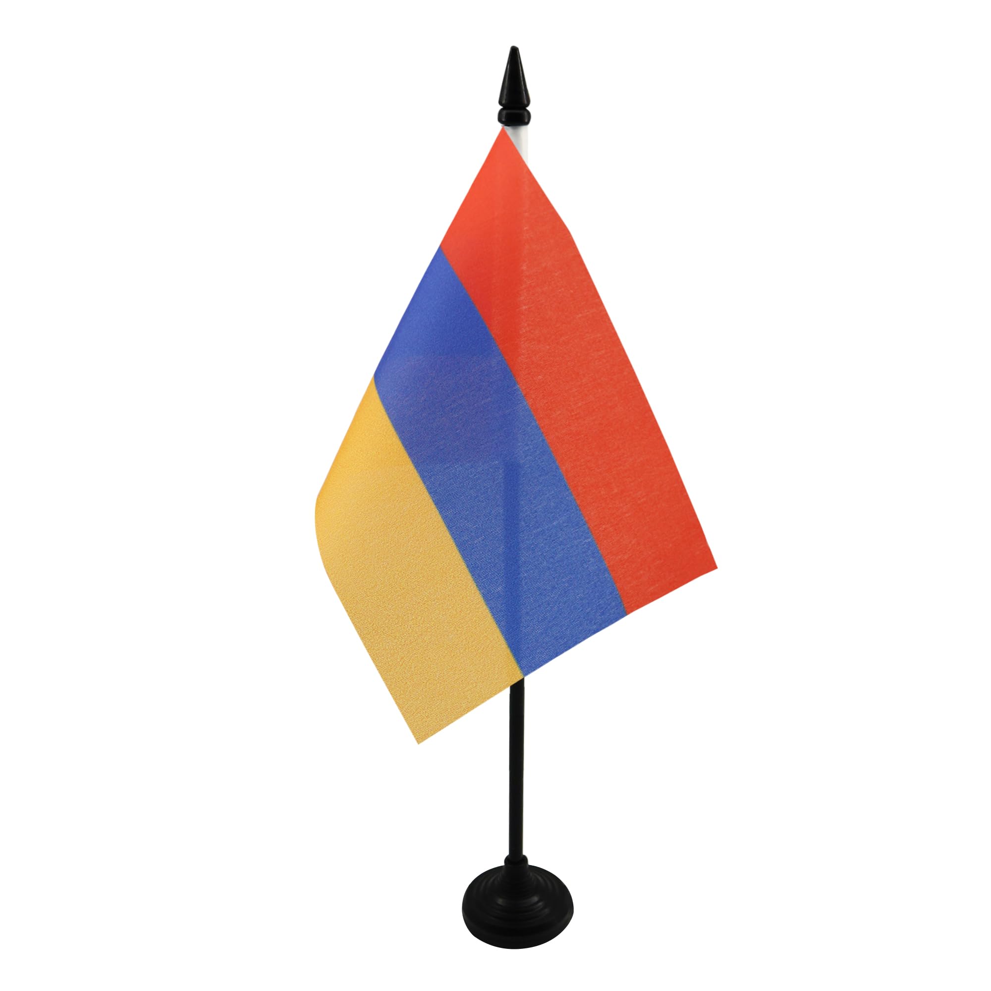AZ FLAG Armenia Table Flag 4x6 in 100D Polyester Plastic Base