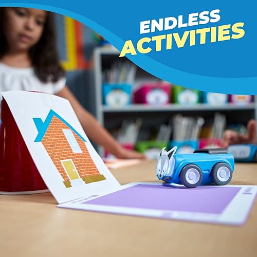 Miniatura 10 de Sphero Indi - Kit de aprendizaje en casa robot de aprendizaje STEAM sin pantalla para niños a partir de 4 años, diseña y construye laberintos