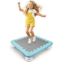 Sensory Trampoline Indoor, Mini Trampoline for Kids, Bounce Board, Toddlers Trampoline Indoor Outdoor, Sensory Toys, Autism Sensory Products