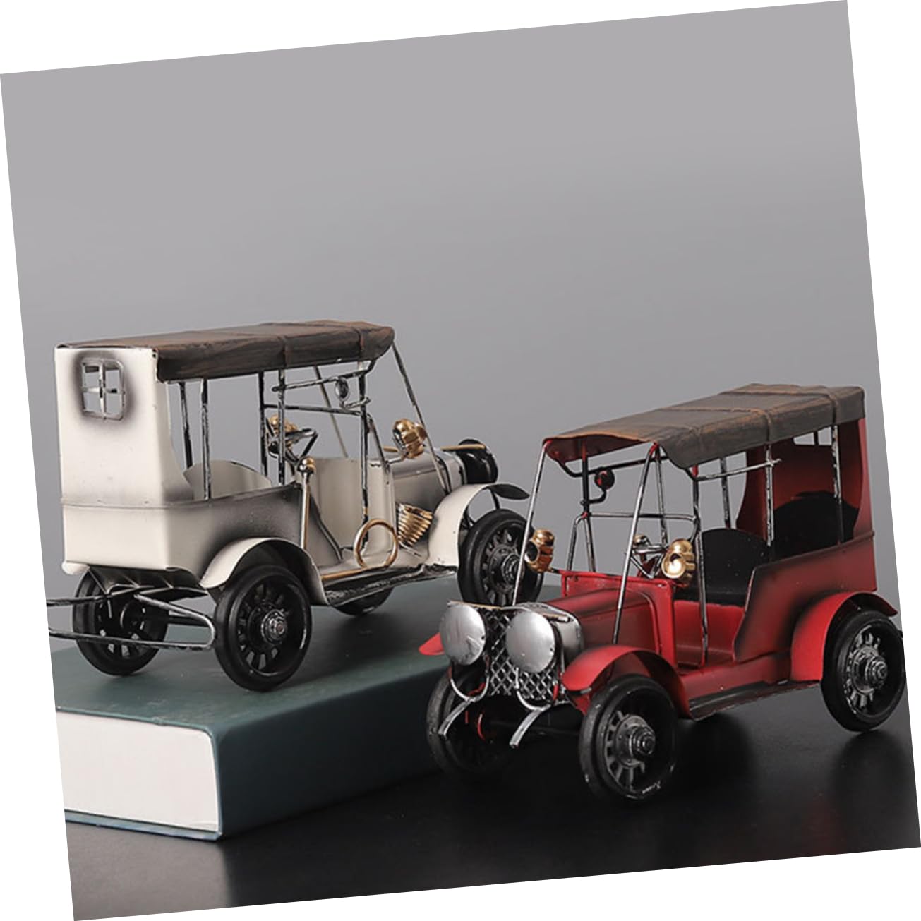 1 Pc Modelo De Coche Antiguo Figura De Coche Antiguo Coches Antiguos De Coleccion Decoraciones del Coche Auto Modelo De Mesa De Coche Ornamento del Coche