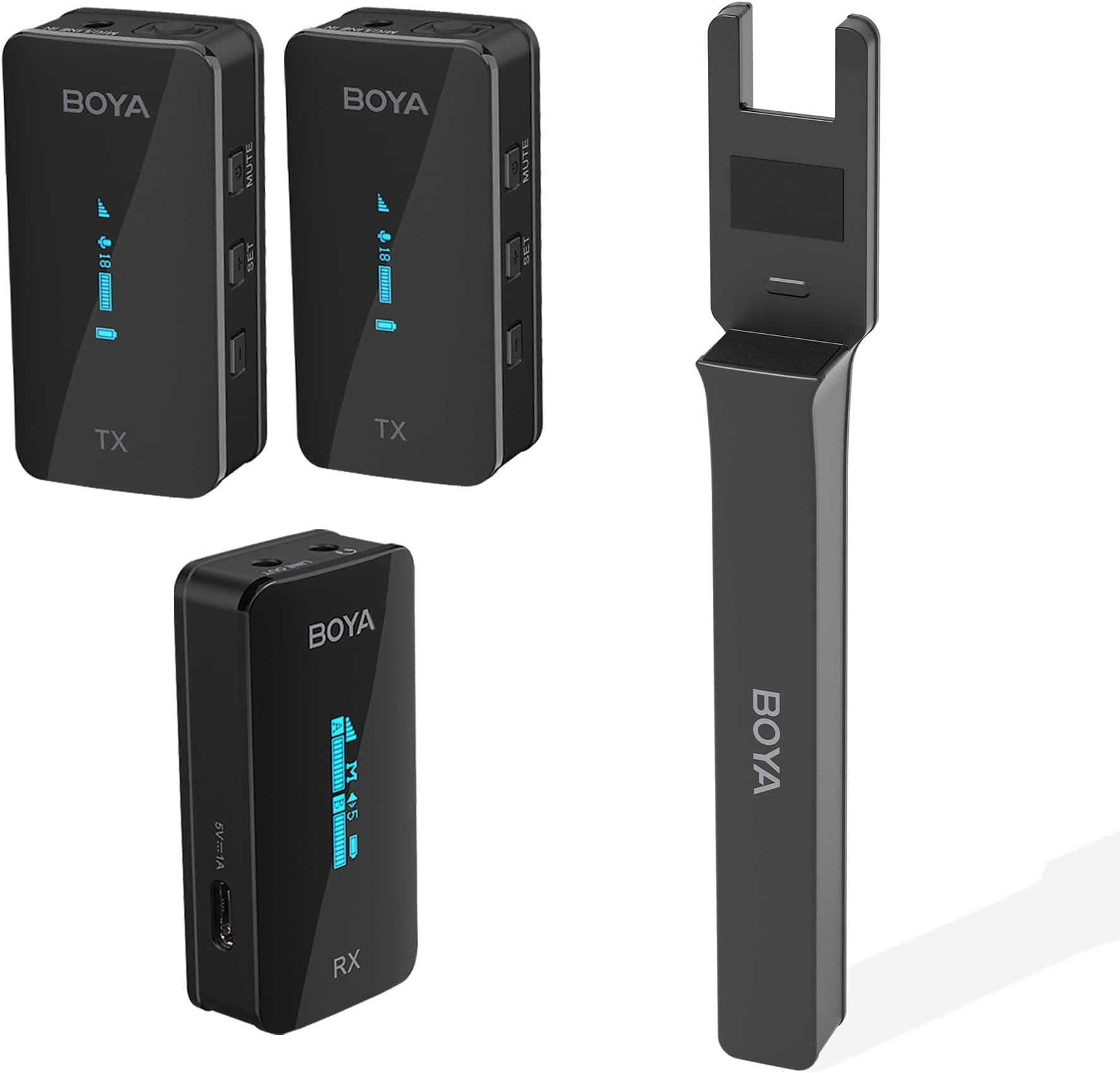 BOYA BY-XM6-K2 2.4GHz Ultra-compact Wireless Microphone System Kit - View #9