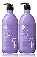 Vista 76 de Luseta Tea Tree Mint Shampoo and Conditioner for Hair with Lavender, Tea Tree and Peppermint Oil Clarifying Shampoo and Conditioner, Sooth the scalp